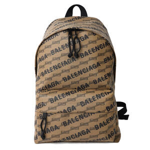 Balenciaga Signature Backpack Brown